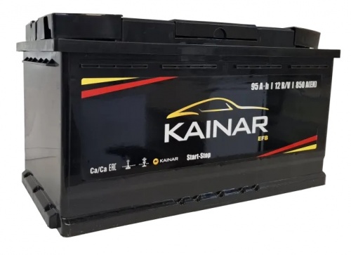 Аккумулятор KAINAR EFB (95 A/h), 850A R+
