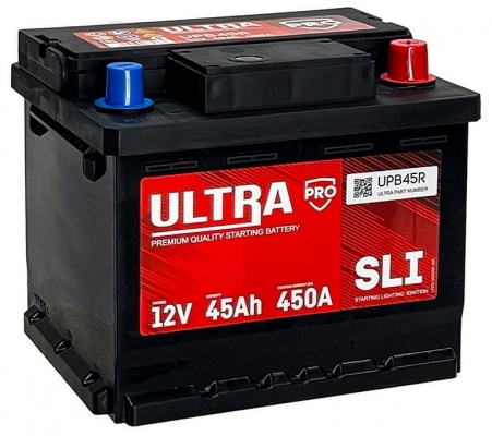 ULTRA PRO (45 A/h), 450A R+ низ.