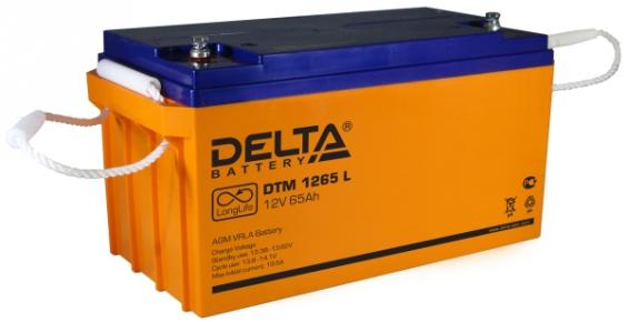 Аккумулятор для ИБП Delta DTM 1265 L 12V-65 Ah