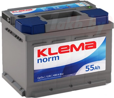 Klema Norm 6CТ-55A (55 A/h), 450A R+