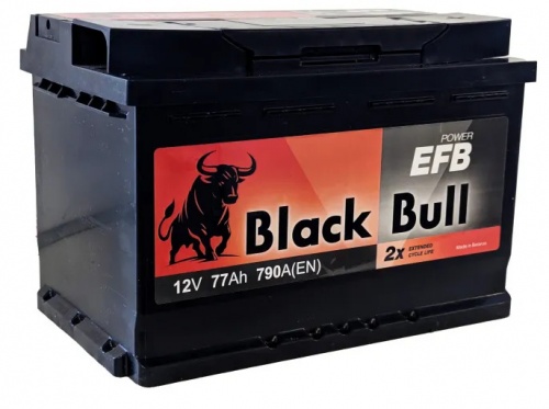 BLACK BULL EFB (77 A/h), 790A R+