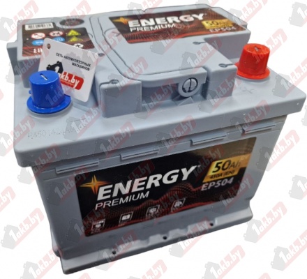 Energy Premium EP504 (50 A/h), 450A R+ низ.