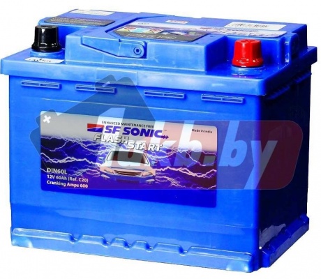 SF SONIC (60 A/h), 600A R+ (Exide)