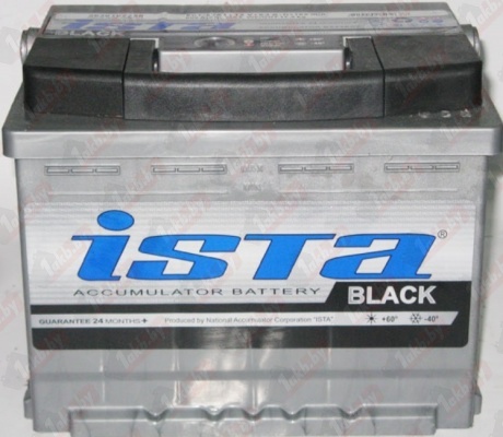 ISTA BLACK 6CT- 77 A1 (77 А/ч), 720А