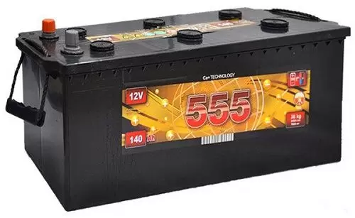 555 (140 А/ч), 760А L+