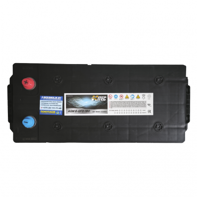 HITEC AGM 6-QFD (180 A/h), 900А L+