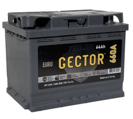 GECTOR (64 A/h), 660A R+