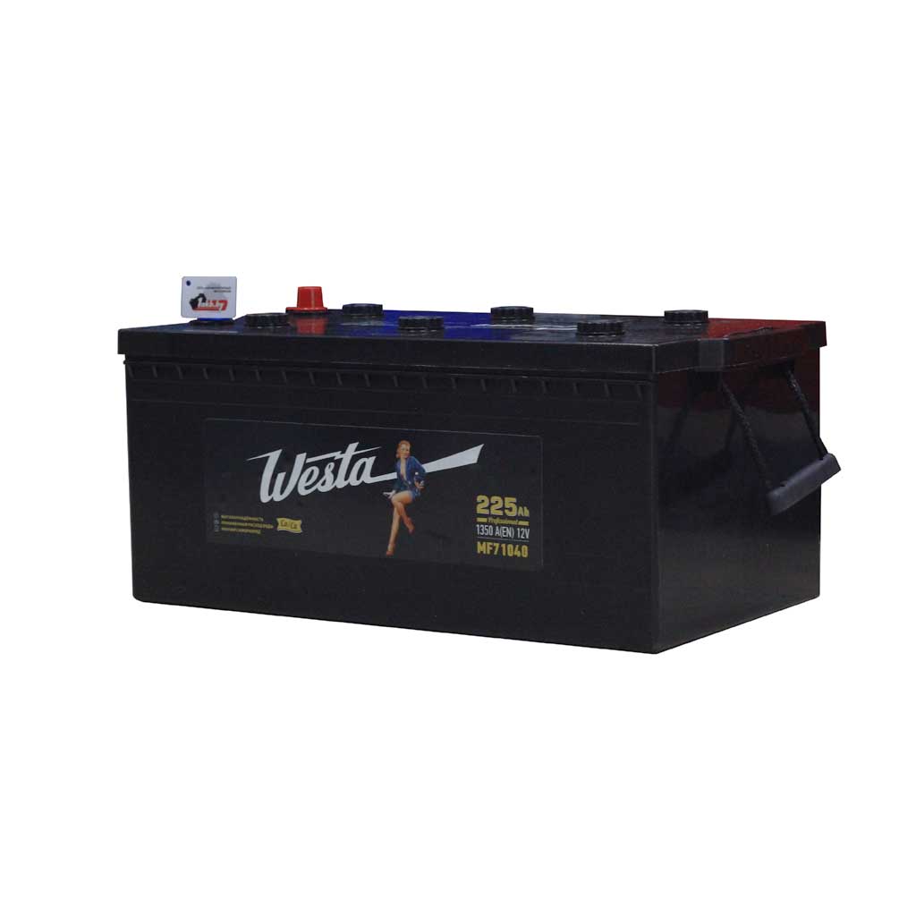 Westa Black Truck (225 A/h), 1350A L+ - фото 2