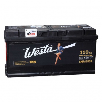 Westa Black (110 A/h), 1000A R+