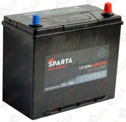 SPARTA High Energy Asia (52 A/h), 450 R+ т. кл.