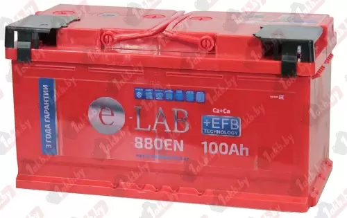 E-Lab +EFB (100 A/h), 880A R+
