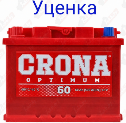 CRONA (60 A/h), 500A R+ (уценка)