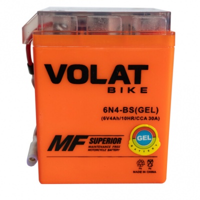 Volat 6N4-BS (GEL) (4 A/h), 30A L+ 6V