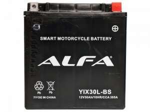 ALFA YIX30L-BS AGM (30 A/h), 385A R+