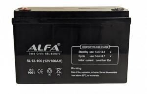 ALFA M8 (100 A/h), 12V (C20) L+