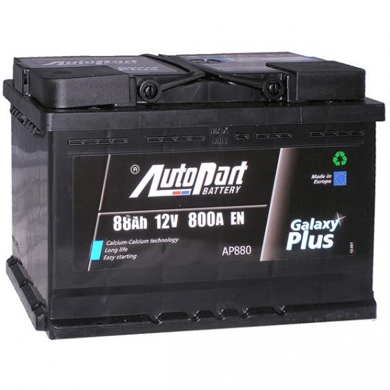 Autopart Galaxy Plus AP880 (88 A/h), 800A R+ Autopart Galaxy Plus AP880 (88 A/h), 800A R+