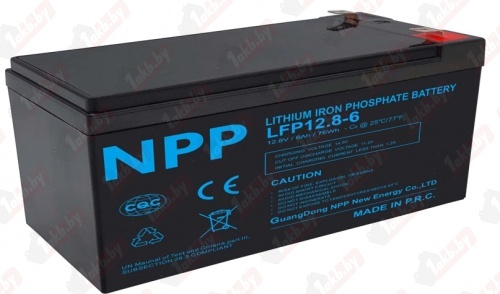 Аккумулятор для ИБП NPP LiFePO4 12.8 V, (6 A/h) 10A