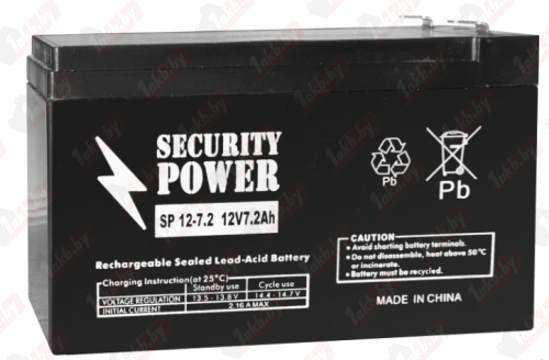 Security Power 12V-7.2Ah (151*65*94)