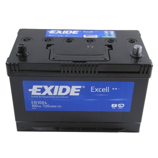 Exide Excell EB1004 (100 A/h), 720A R+ JIS