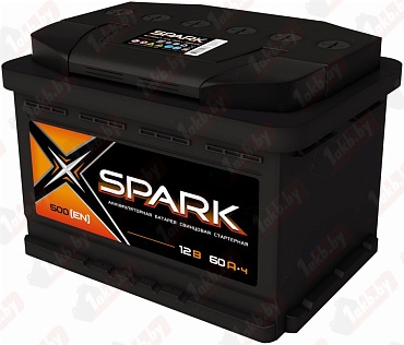 Spark (60 A/h) 500A L+