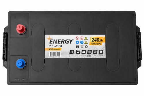 Energy Premium AGM (240 A/h), 1300A L+