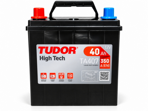 Tudor High Tech Asia TA407 (40 А/ч), 350A L+