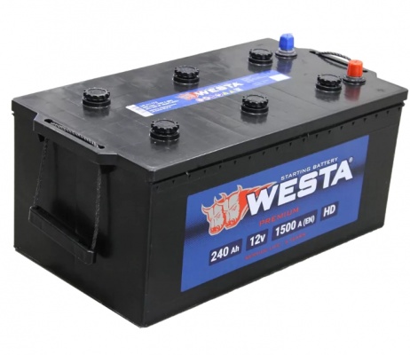 Westa Premium 6СТ-240 Euro (240 A/h), 1500A L+