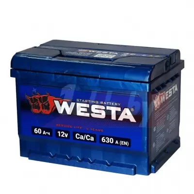 Westa Premium (60 A/h) 630A R+ низ.