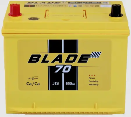 BLADE ASIA (70 A/h), 650A L+ с бортом