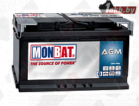 Monbat AGM (60 A/h), 560A R+