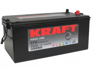 Kraft EFB (230 A/h), 1450A L+ (для Volvo)