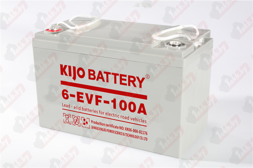 Аккумулятор для ИБП Kijo 12V 6-EVF- (110 A/h) M8+DIN Gel