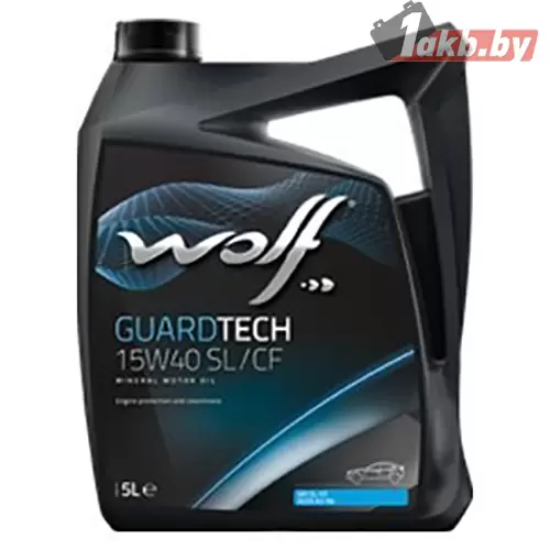 Wolf GuardTech 15W-40 SL/CF 5л