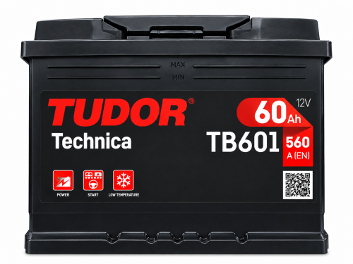 Tudor Technica TB601 (60 A/h), 560A R+