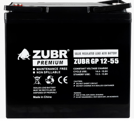 для ИБП Zubr GP (55 A/h) 12V