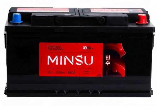 MINSU (100 A/h), 850 A R+