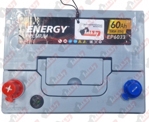 Energy Premium Asia EP6033 (60 A/h), 580A L+