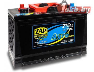 ZAP AGRO HEAVY DUTY (215 A/h), 1150A 6V