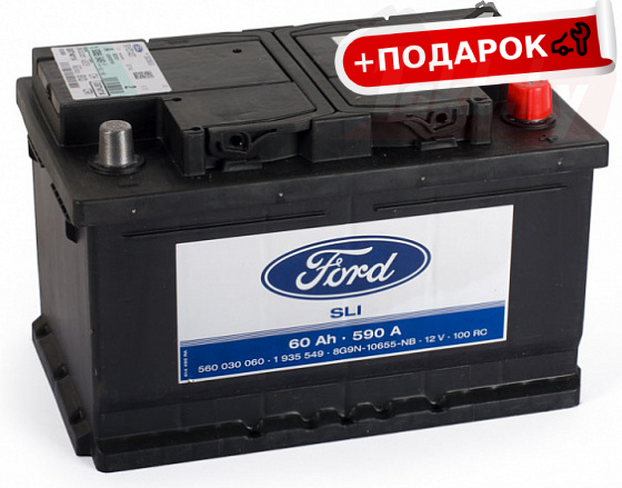 FORD 1712276 (60Ah), 590A R+