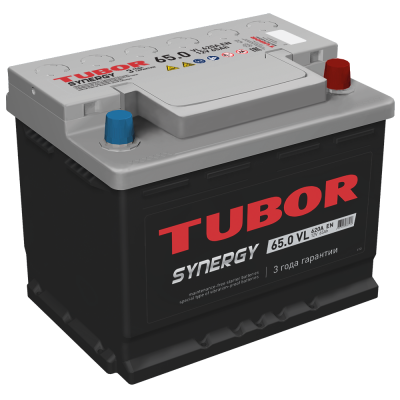 TUBOR SYNERGY (65 A/h), 620A R+