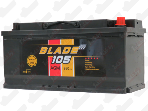 BLADE AGM (105 A/h), 950A R+