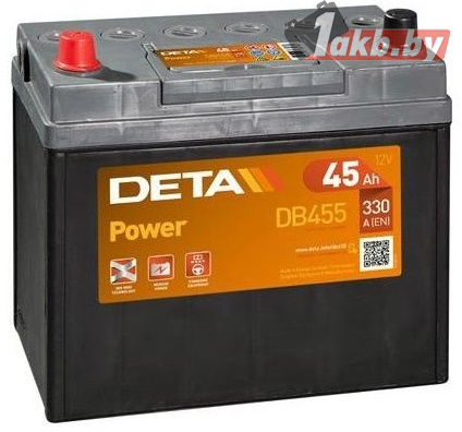 Deta Power DB455 (45 A/h), 330A L+