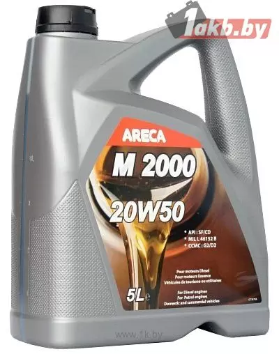Areca M2000 20W-50 5л
