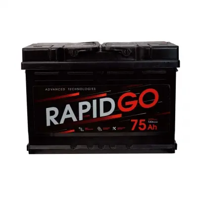 Rapid Go (75 A/h), 680A L+