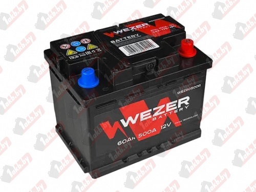 WEZER (60 A/h), 500A R+ (WEZ60500R)