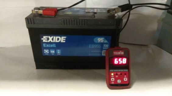 Аккумулятор Б/У Exide Premium EA954 (95 А/ч, 800А) L+, корпус D31L для Toyota Land Cruiser