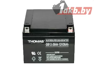 Аккумулятор для ИБП Thomas (26 A/h), 12V