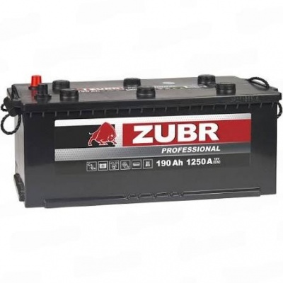 ZUBR Professional EFB (190 A/h), 1250A L+