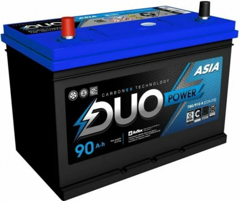 DUO POWER Asia (90 A/h), 780A L+