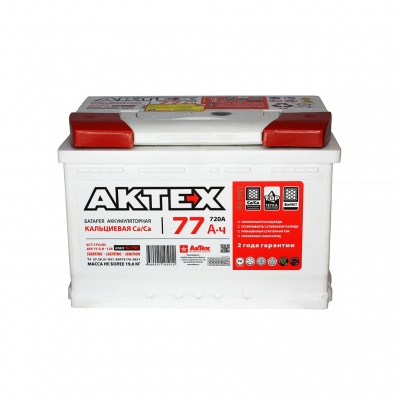 АКТЕХ Classic (77 A/h), 720A R+